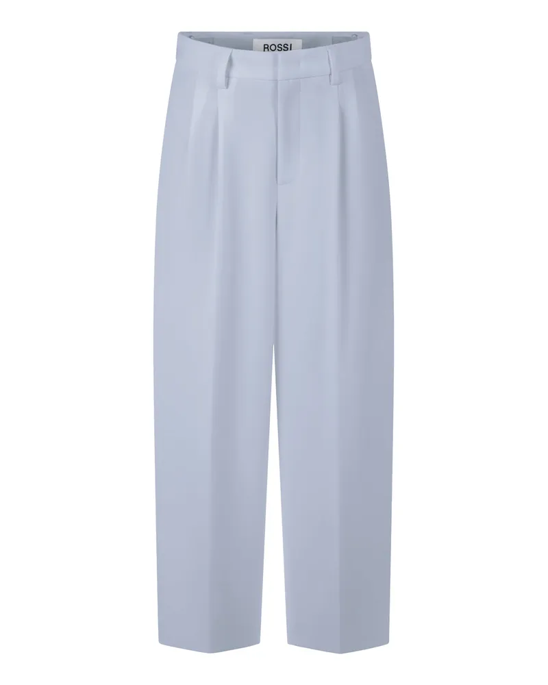 Rossi Relaxed-Fit Stoffhose Hellblau