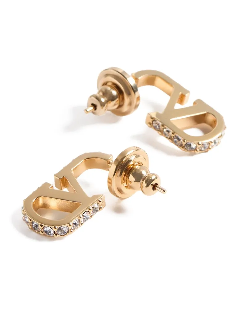 Valentino Garavani Ohrringe Vlogo Signature Gold