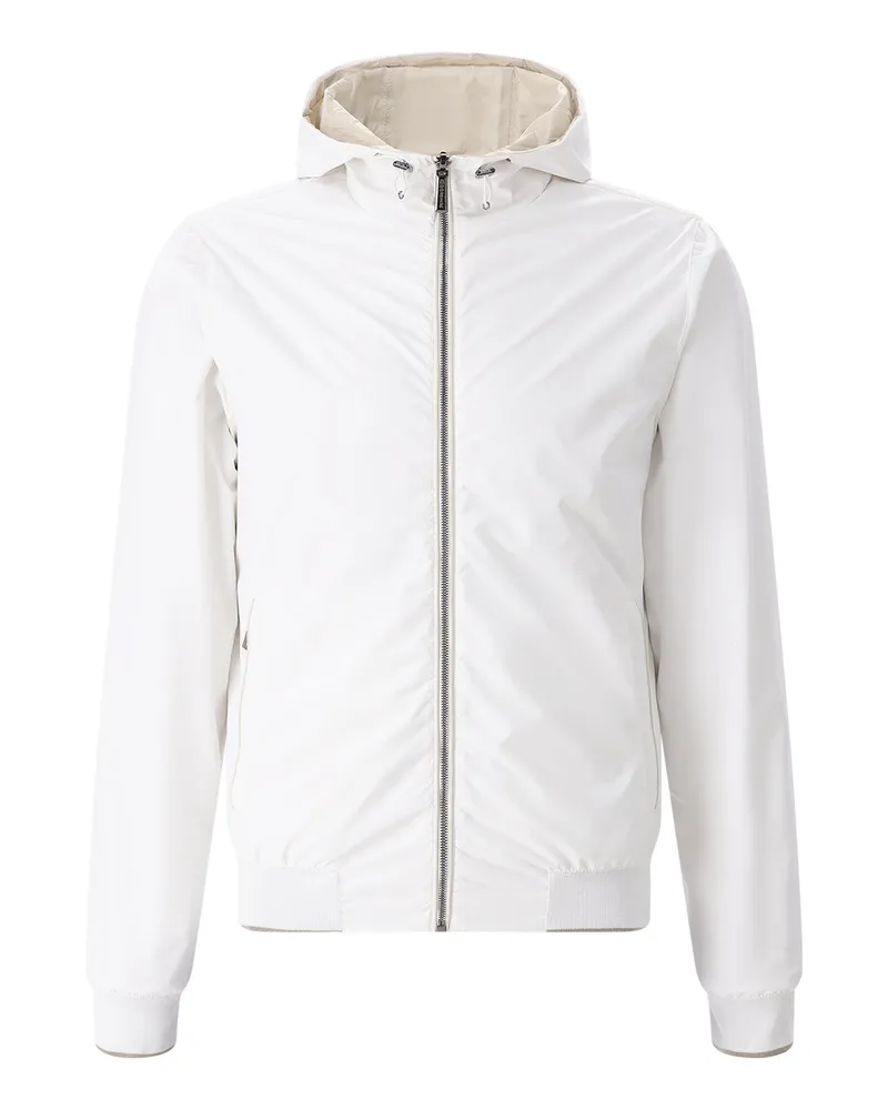 MOORER Wendbare Funktionsjacke Dennys Weiß