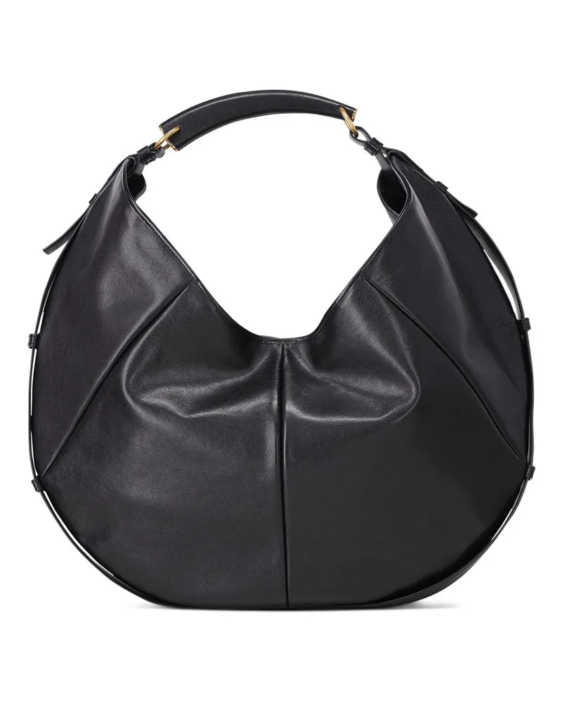 Saint Laurent Schultertasche aus Leder Schwarz