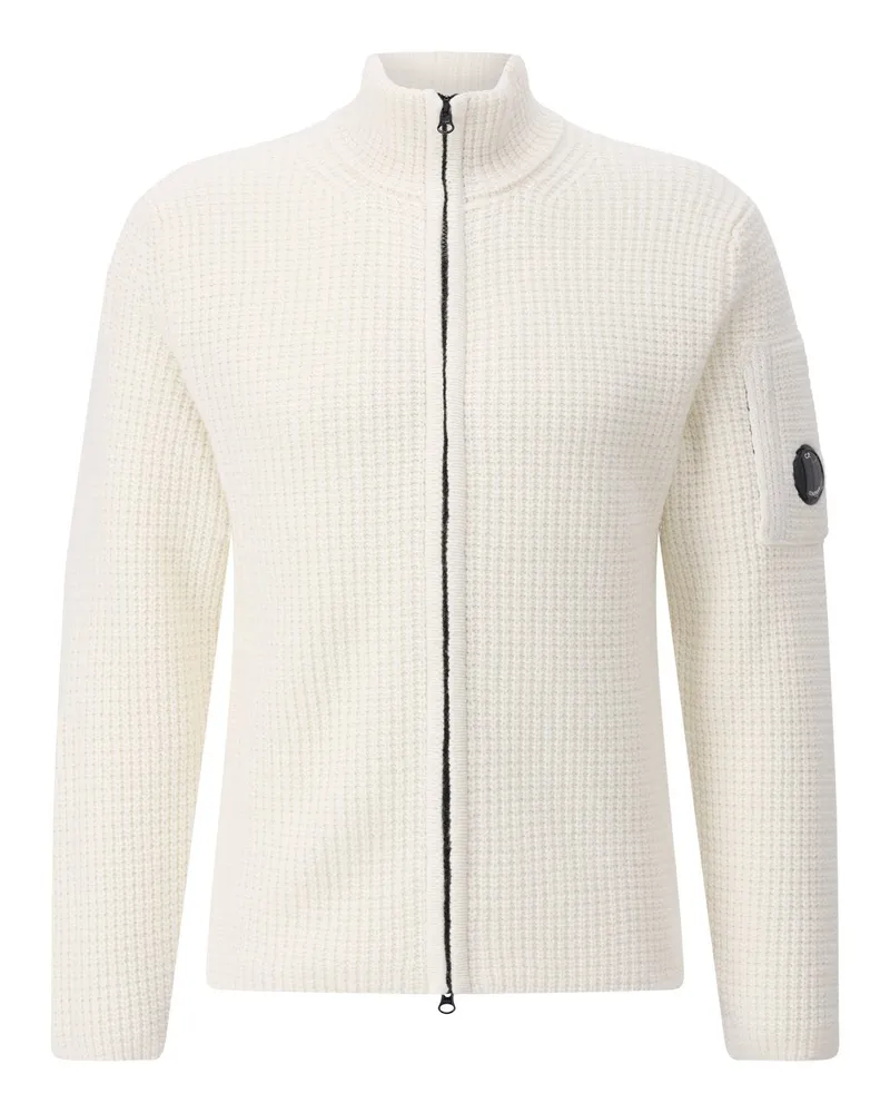 C.P. Company Strickjacke aus Wollmix Creme