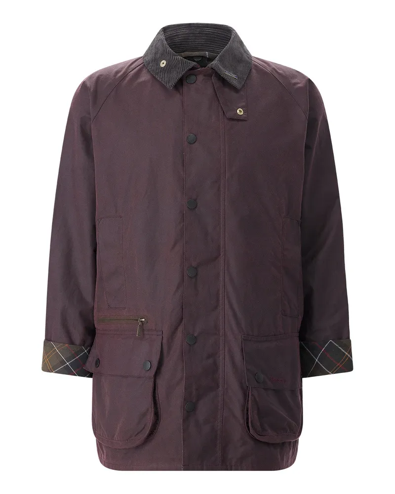 Barbour Jacke Icons Beaufort aus Baumwolle Rot