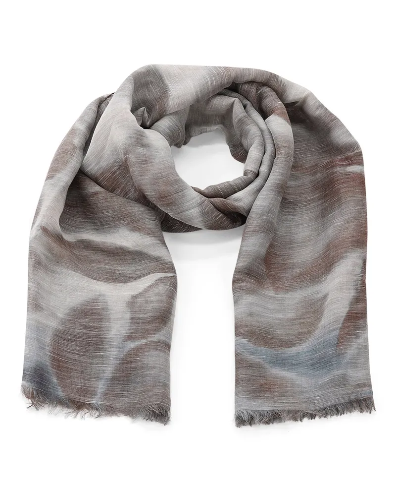 Altea Tuch aus Leinenmix Braun