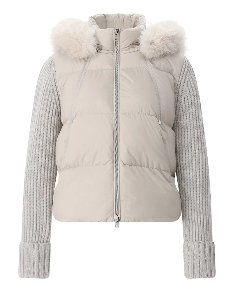 Moose Knuckles Jacke Everest Hybrid mit Daunen Creme