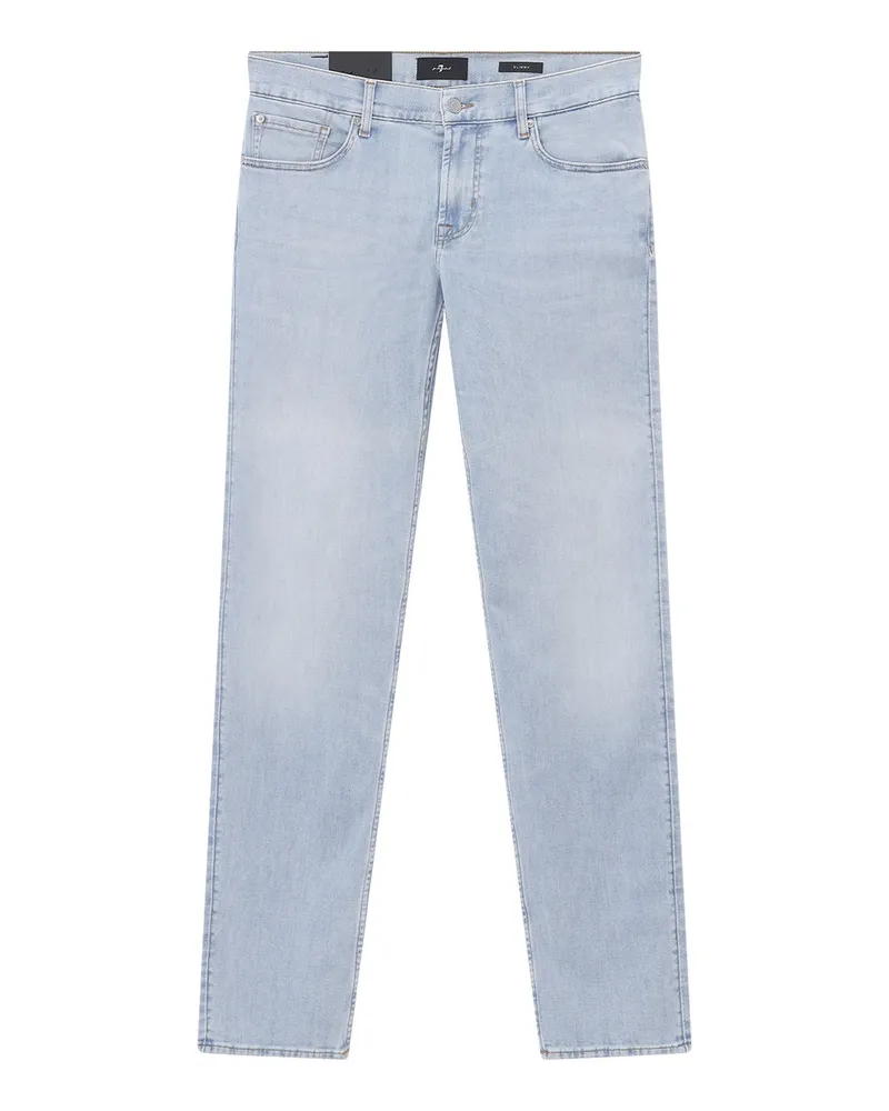 7 for all mankind Slimmy Jeans Hellblau