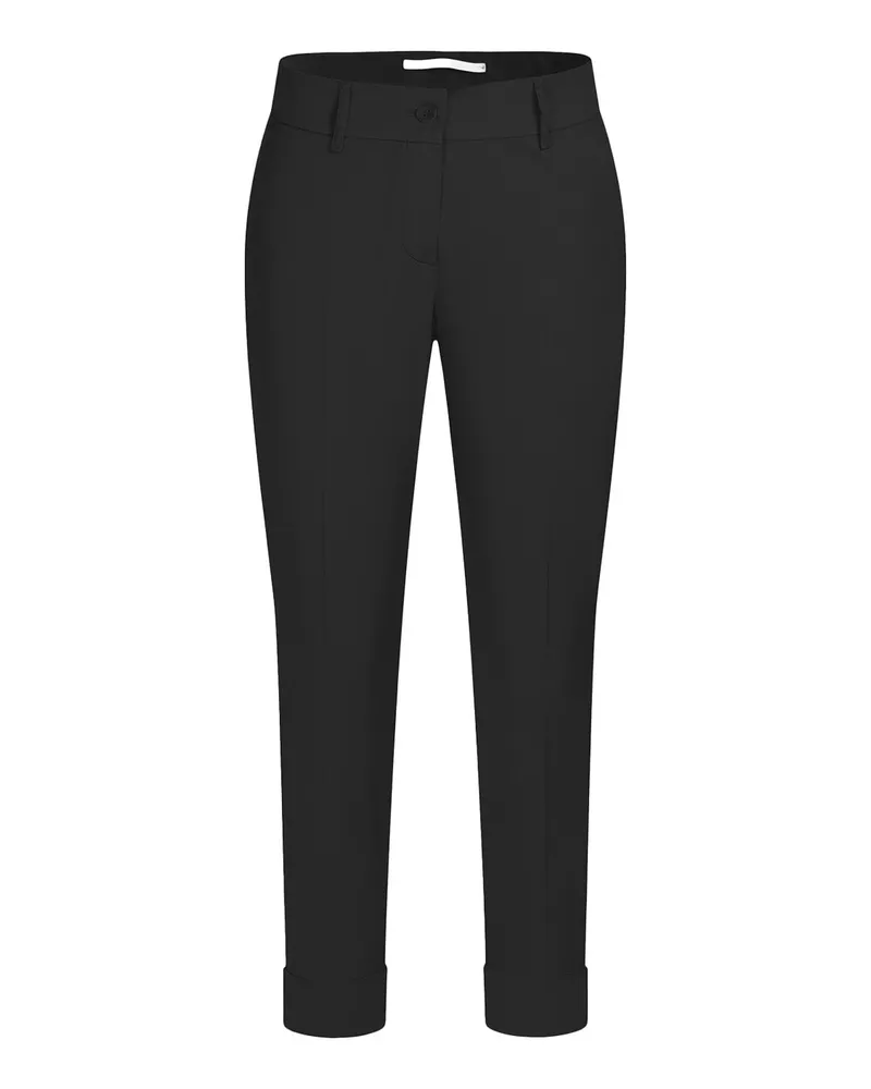 RAFFAELLO ROSSI  6/8-Hose Dora aus Baumwolle Schwarz