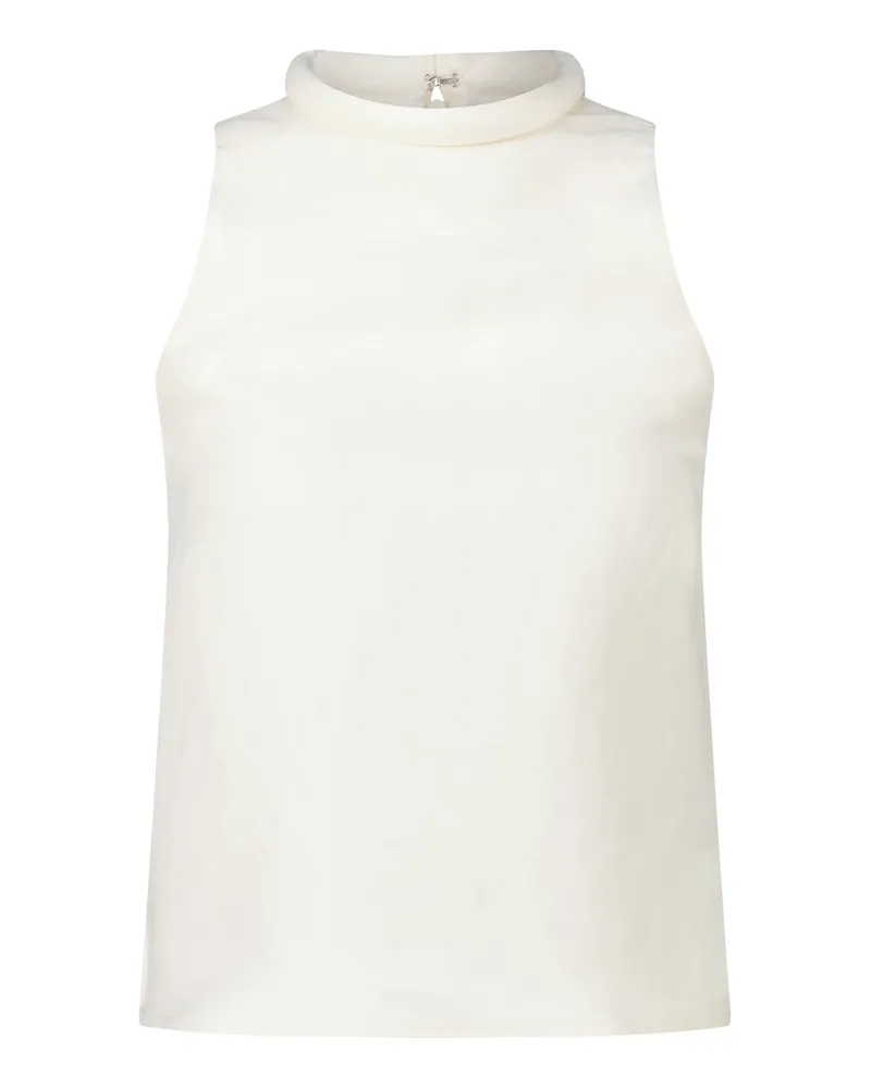 LOULOU Top Niron aus Leinen-Mix Creme