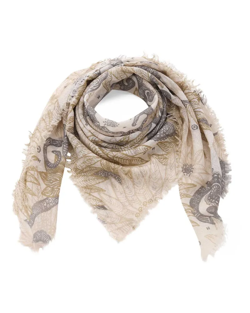 hemisphere Tuch Inke Nicki aus Kaschmir Beige