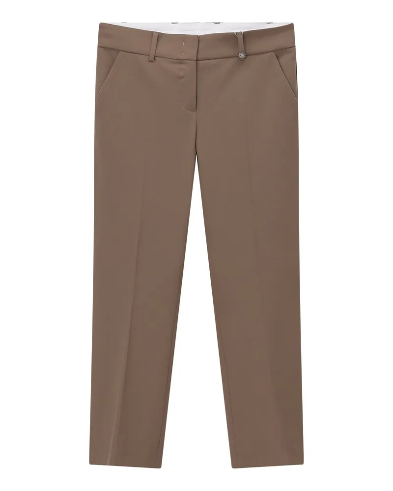 RAFFAELLO ROSSI  Straight-Fit Hose aus Viskose-Mix 990