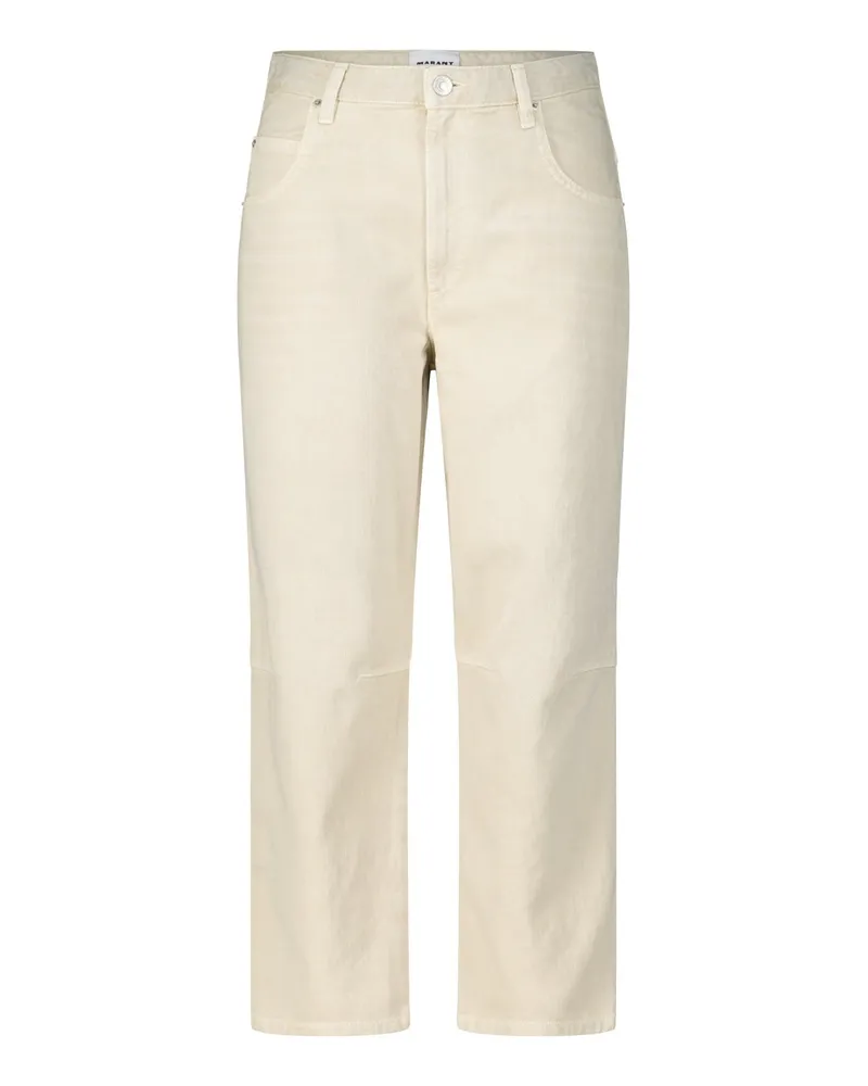 Isabel Marant Relaxed-Fit Jeans Janet Beige