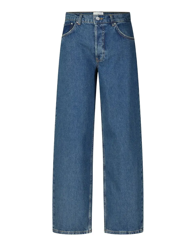 Anine Bing Wide-Leg Jeans Manon Blau