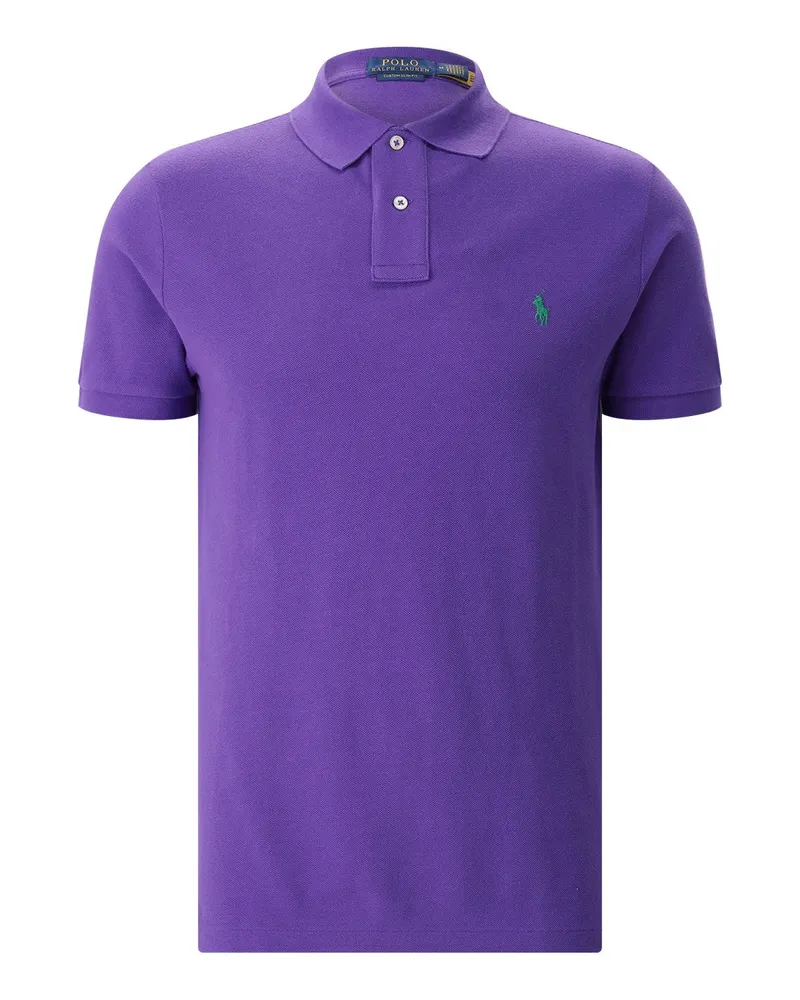 Ralph Lauren Custom Slim-Fit Poloshirt Lila