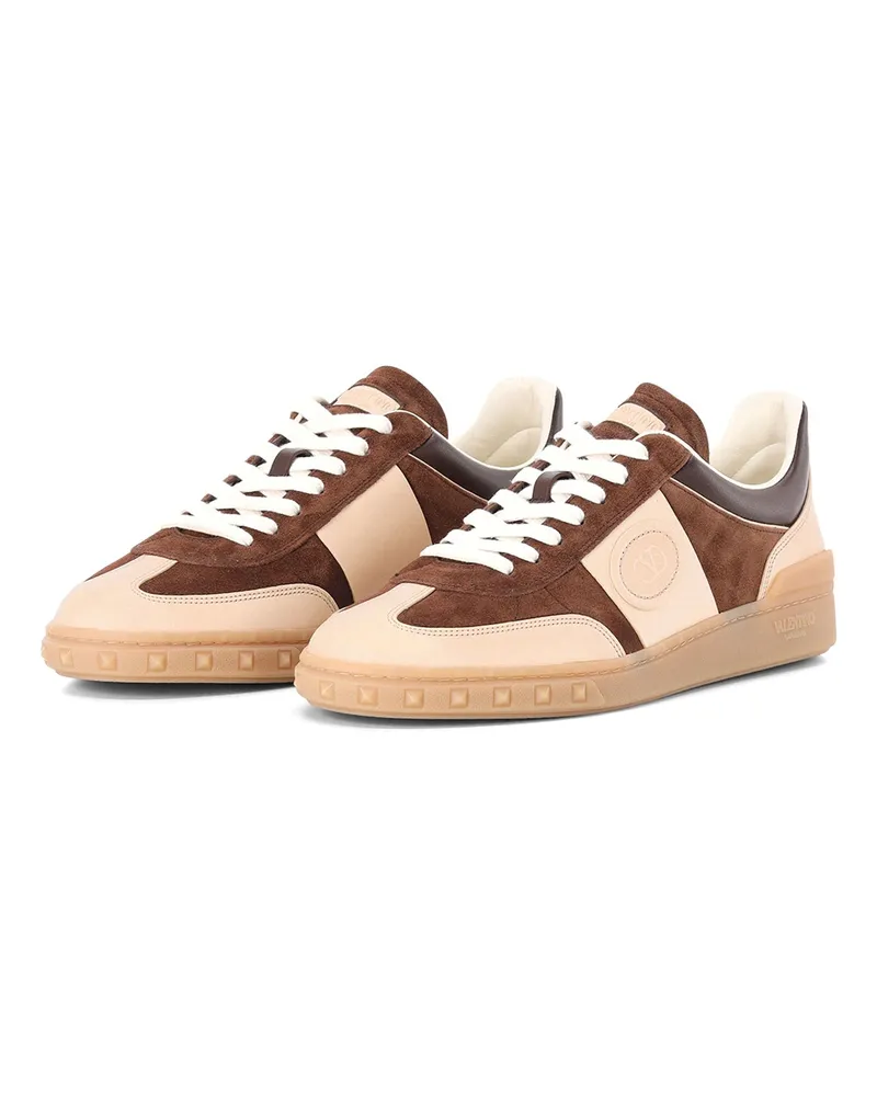 Valentino Garavani Sneaker aus Leder Braun