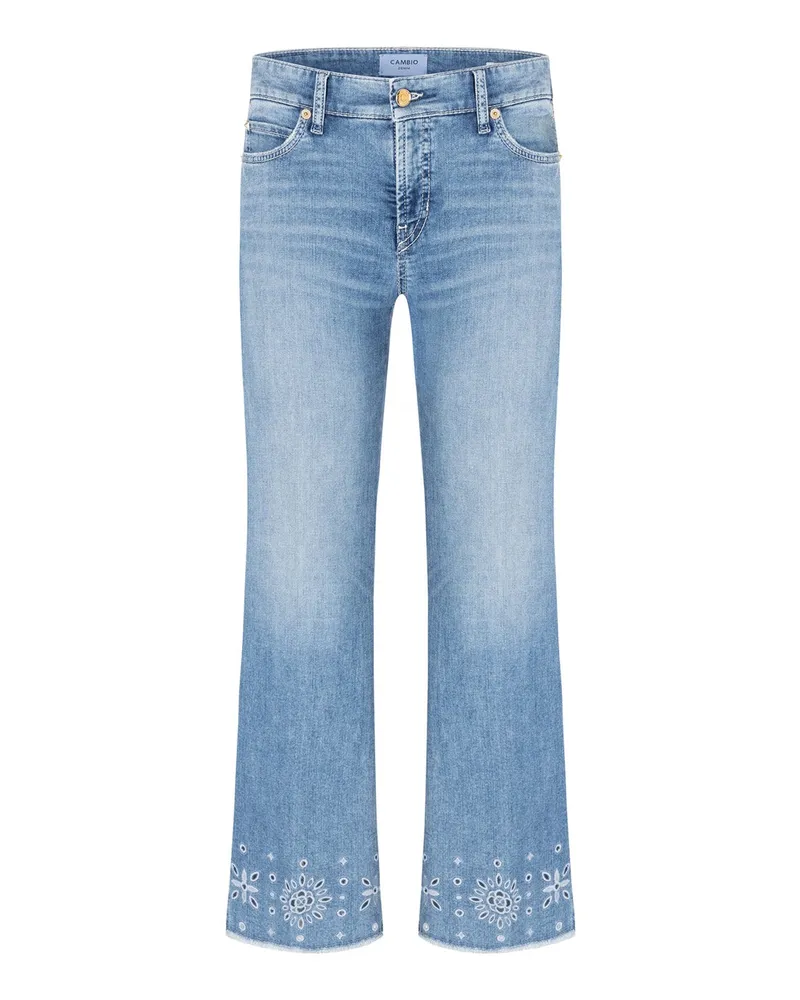 Cambio Flared Jeans Francessca Hellblau