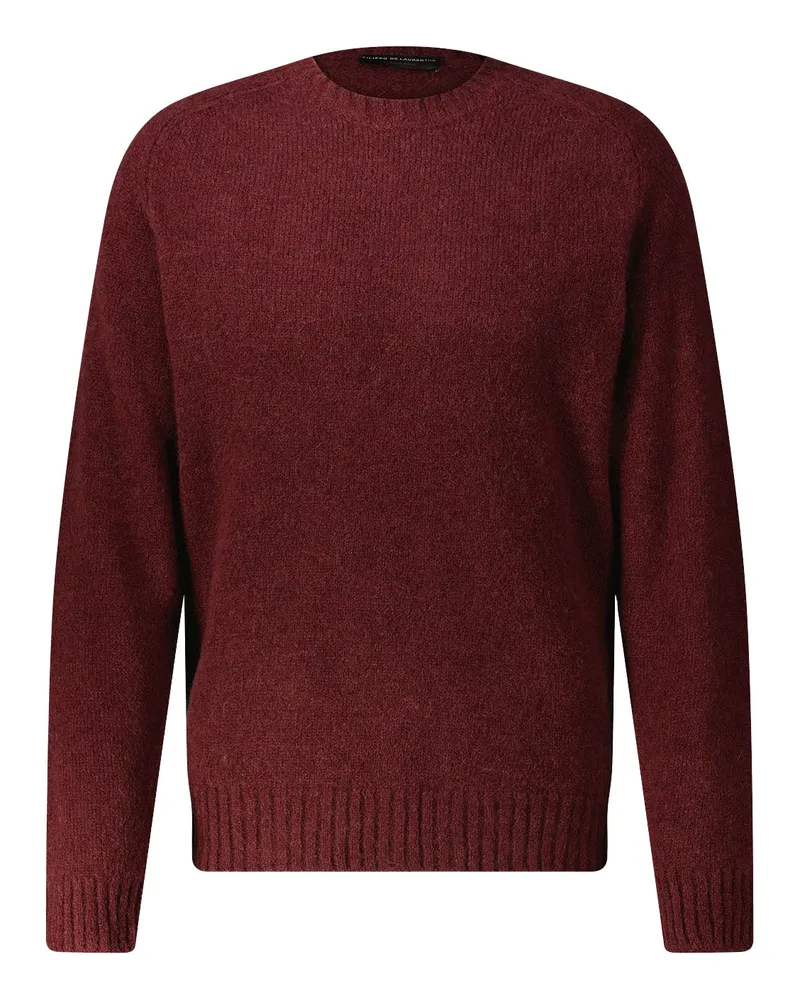 Filippo de Laurentiis Pullover aus Alpaka-Woll-Mix Rot
