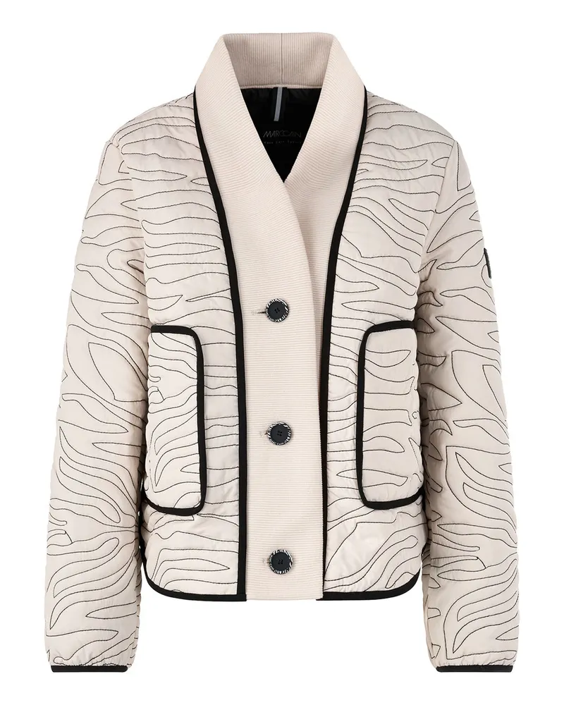 Marc Cain Leichte Steppjacke Creme