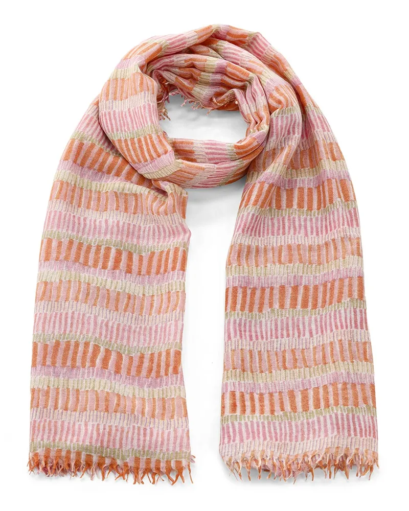 hemisphere Schal aus Kaschmir & Seide Multicolor