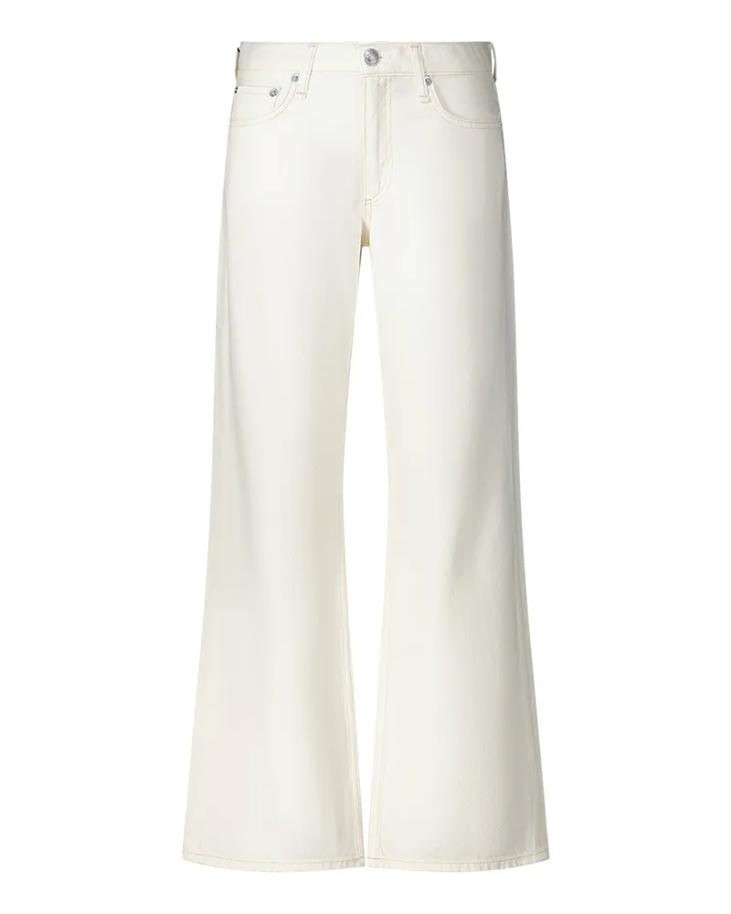 Rag & Bone Relaxed Straight Jeans The Saige Creme