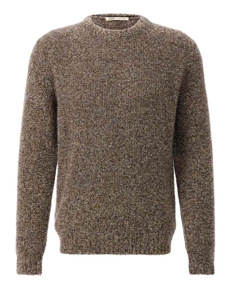 Maurizio Baldassari Pullover aus Kaschmir & Seide Braun