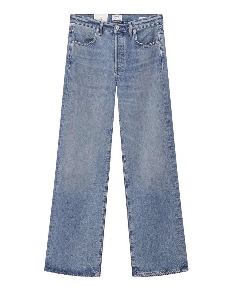 Citizens of humanity Straight-Leg Jeans Annina Blau