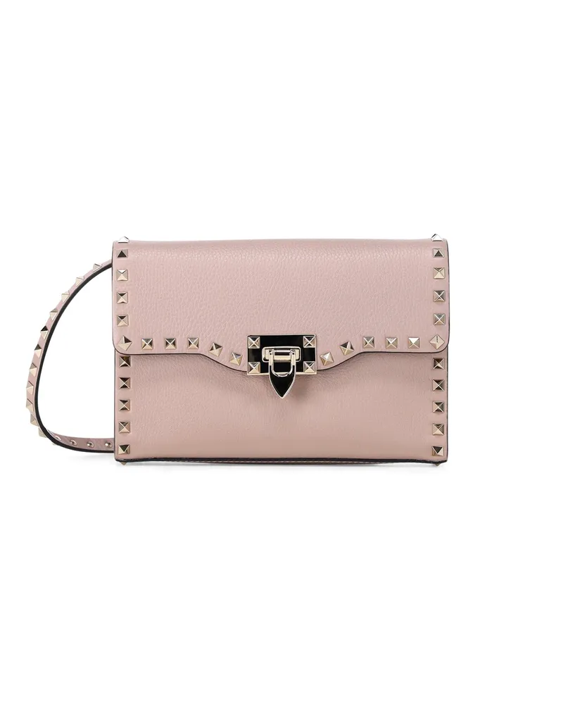 Valentino Garavani Tasche aus Leder Beige