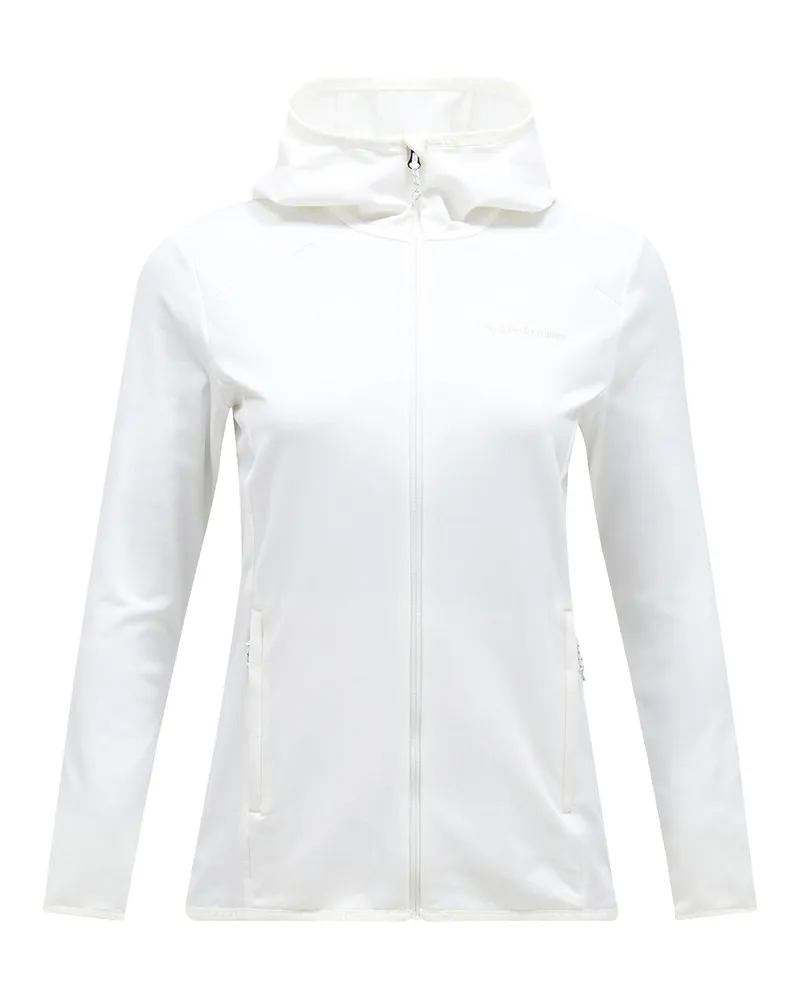 Peak Performance Sweatjacke mit Logo Weiß