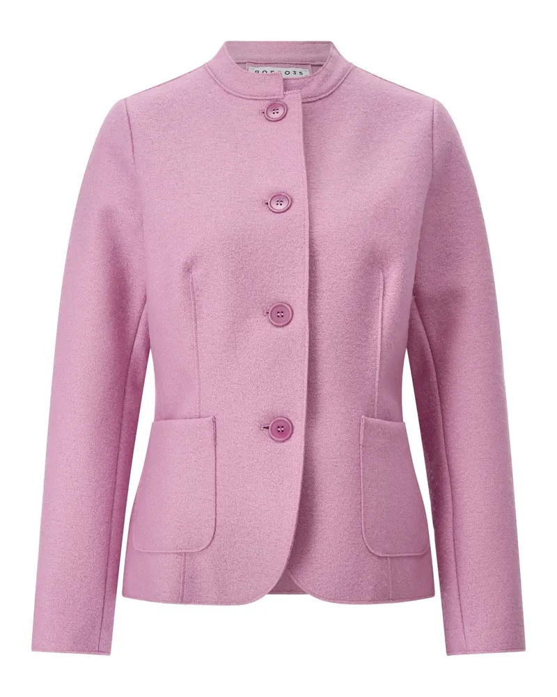 ROSSO35 Jacke aus Wolle Rosa