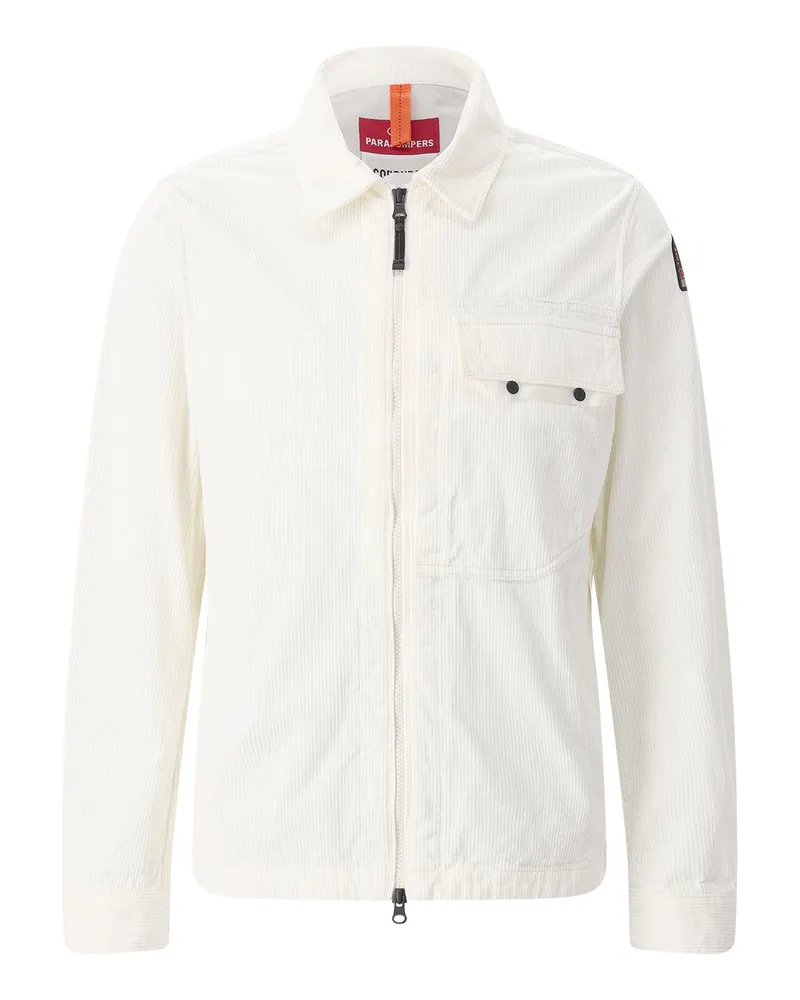 Parajumpers Overshirt aus Cord Creme