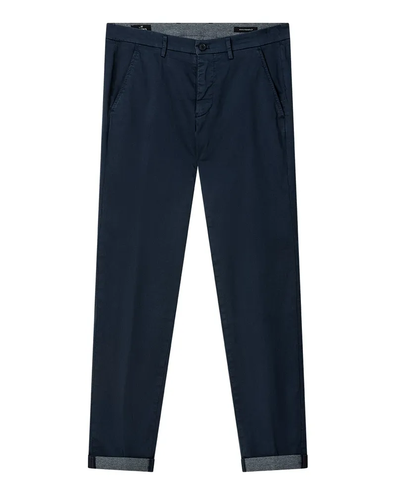 Mason's Slim-Fit Chinohose Travel Dunkelblau