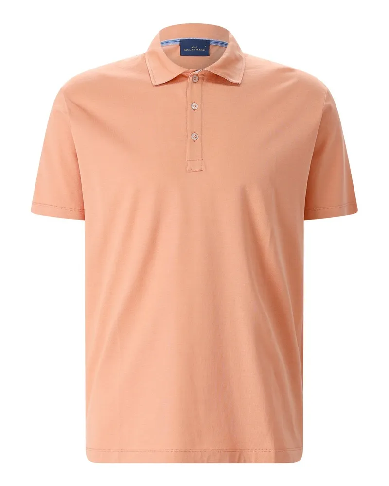 Paul & Shark Polshirt aus Baumwolle Orange