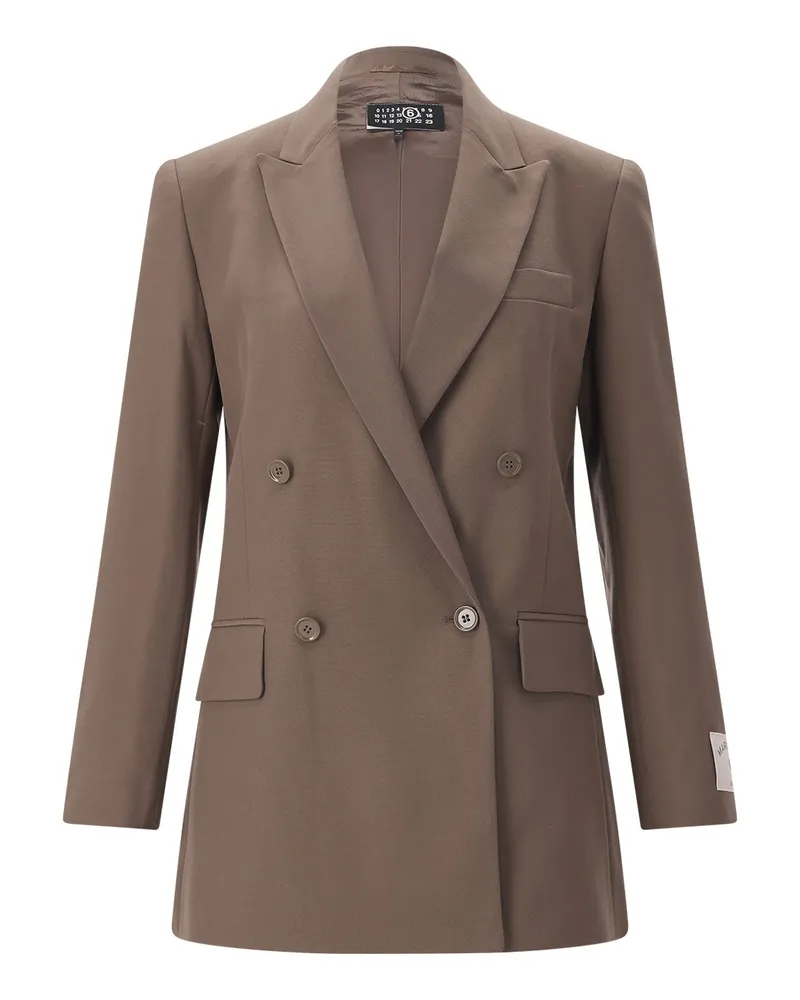 Maison Margiela Oversized Blazer Braun