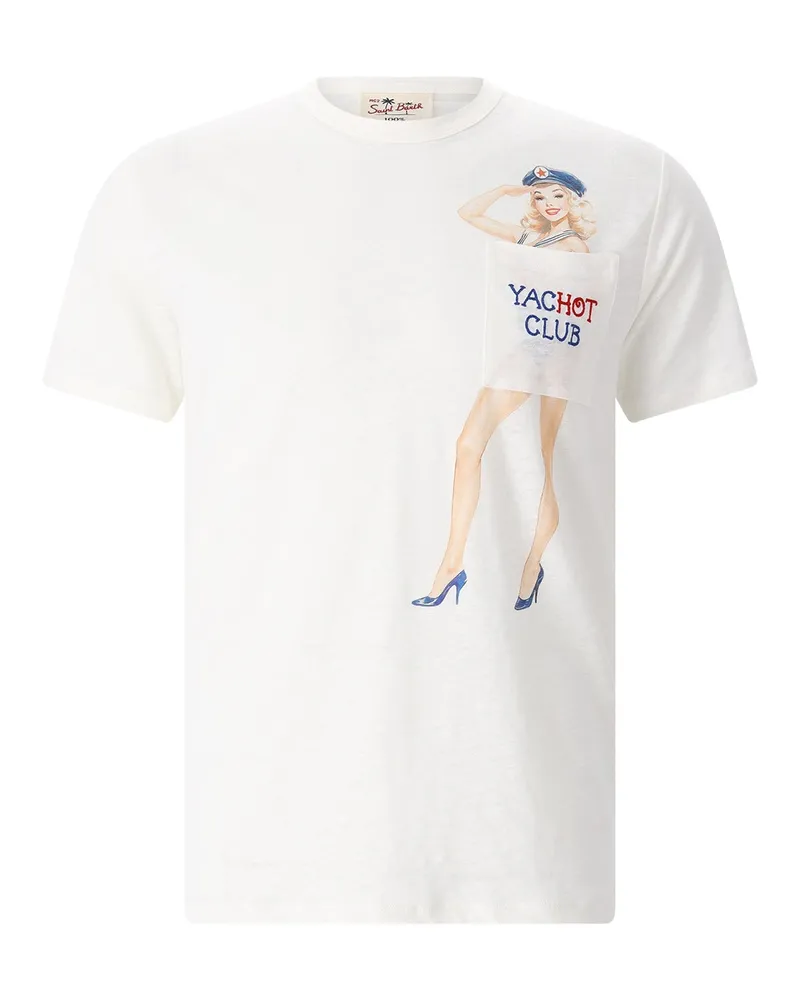 MC2 Saint Barth T-Shirt Hot Sailor Creme