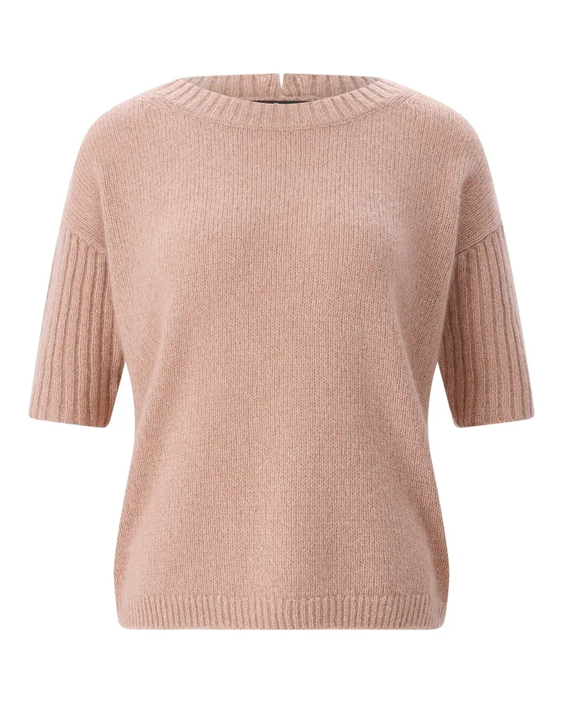 Luisa Cerano Pullover aus Wolle & Kaschmir Rosa