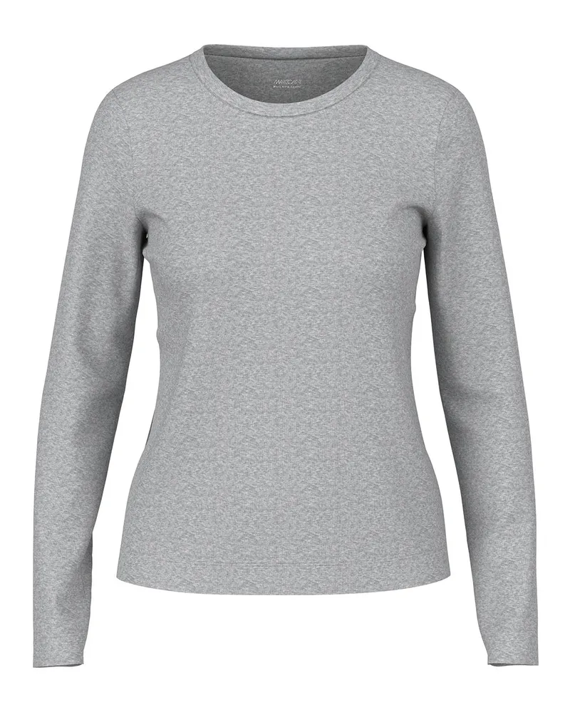 Marc Cain Langarmshirt aus Baumwoll-Mix 900