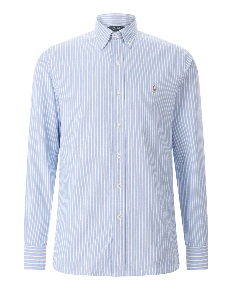 Ralph Lauren Regular-Fit Hemd aus Baumwolle Blau