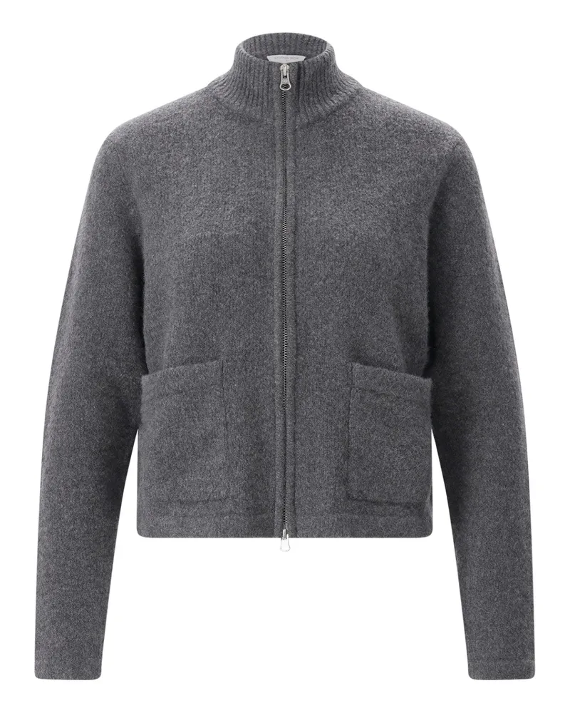 Stephan Boya Strickjacke Roxy aus Kaschmir-Mix Grau