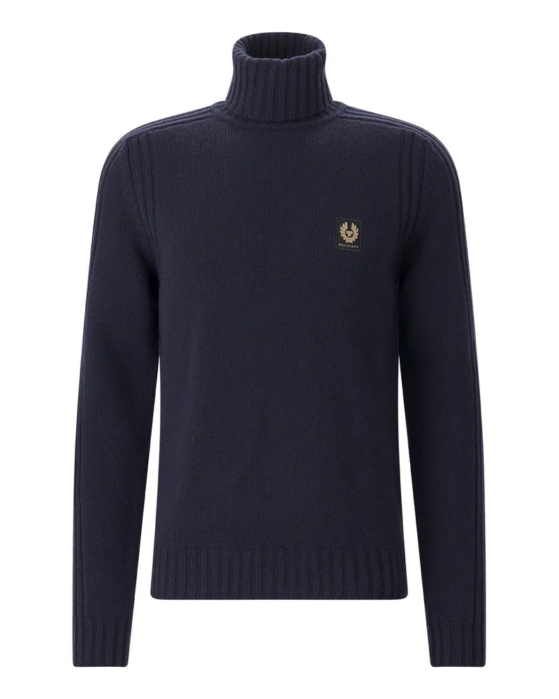 Belstaff Pullover Watch aus Wolle Navy
