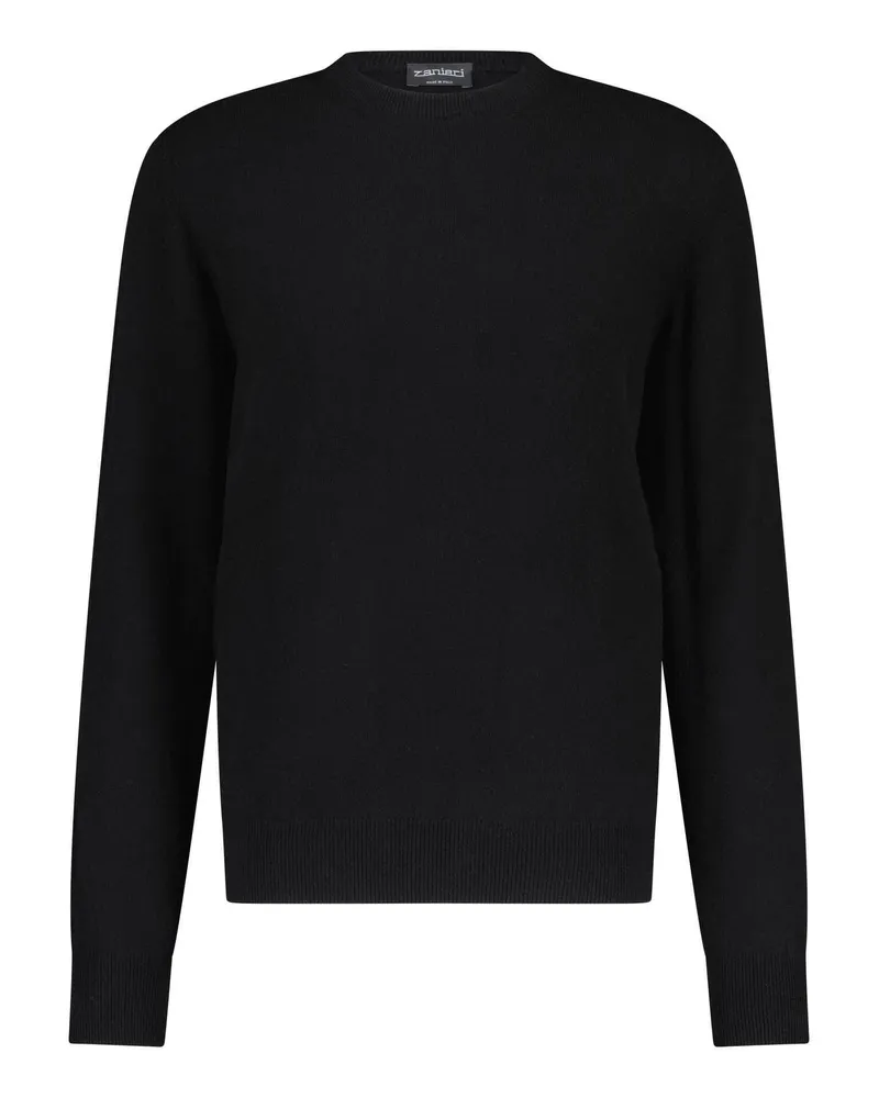 Zanieri Pullover aus Kaschmir Schwarz