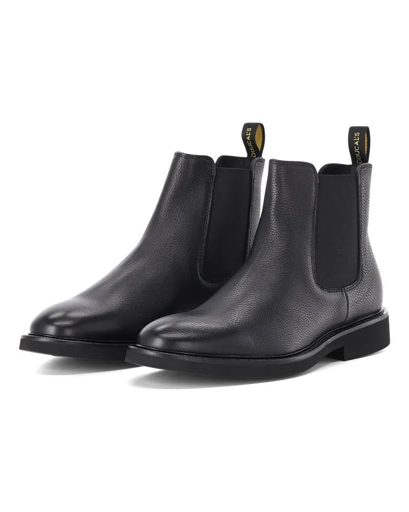 Doucal´s Boots aus Kalbsleder Schwarz
