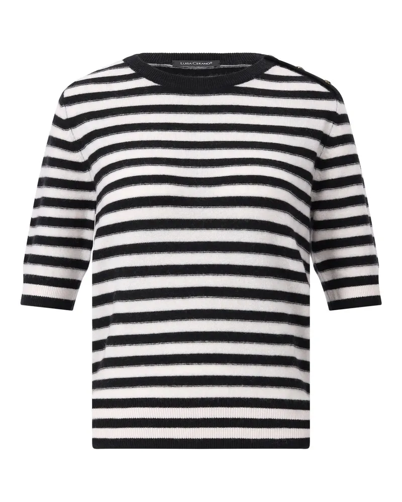 Luisa Cerano Pullover aus Kaschmir-Mix Schwarz