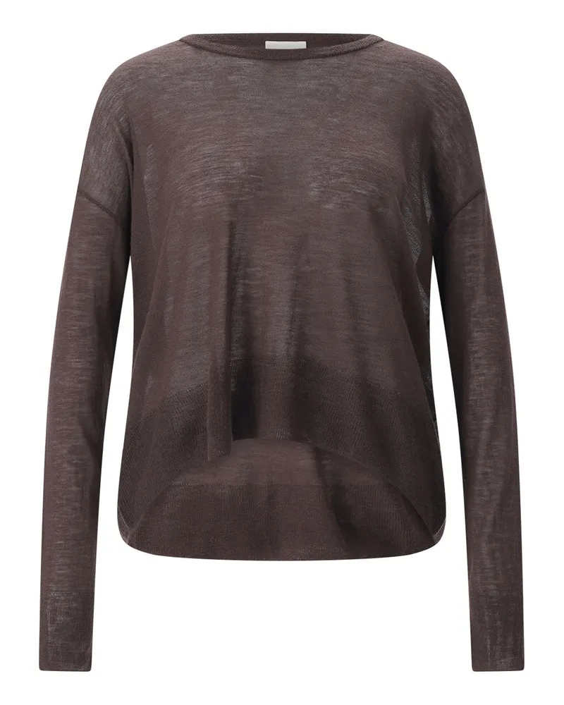 Closed Leichter Pullover aus Wolle Braun