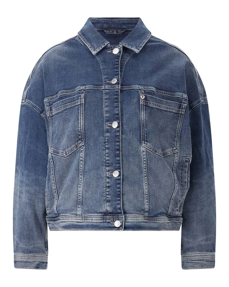True Religion Jacke Amber aus Denim Blau