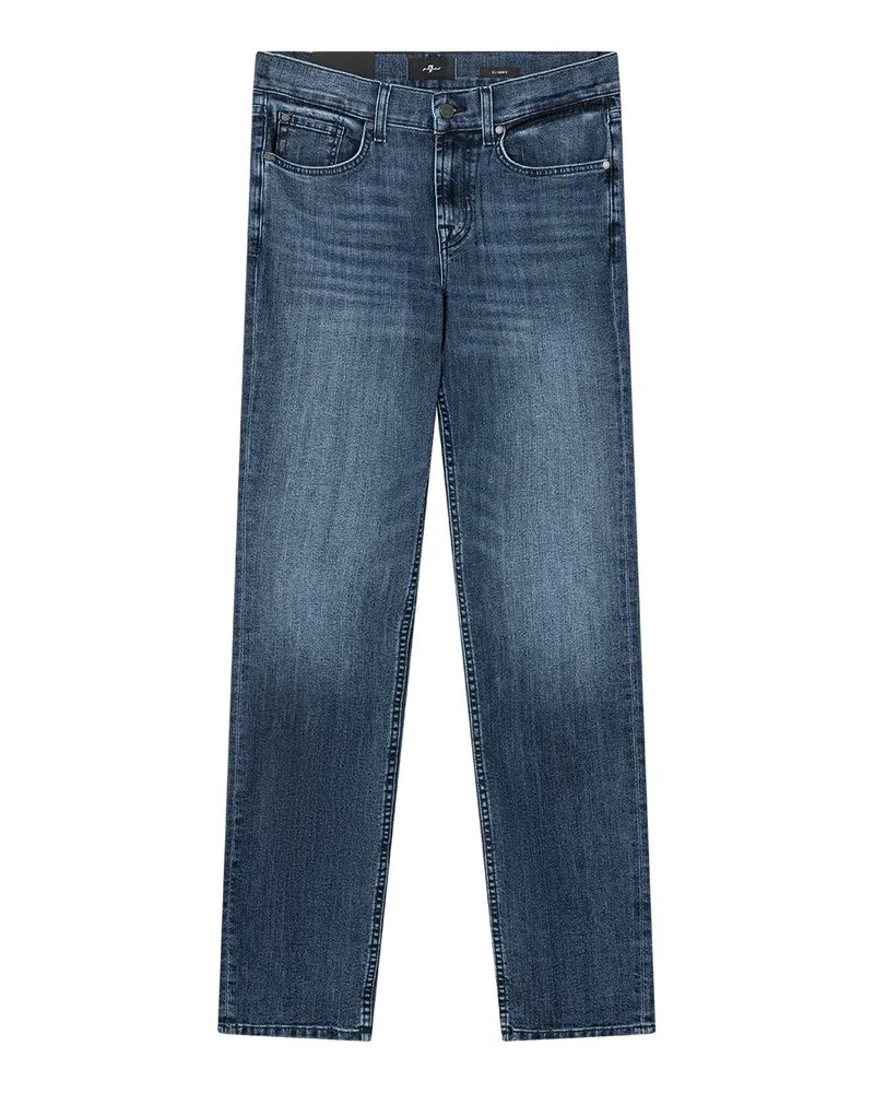 7 for all mankind Slim-Fit Jeans Dunkelblau