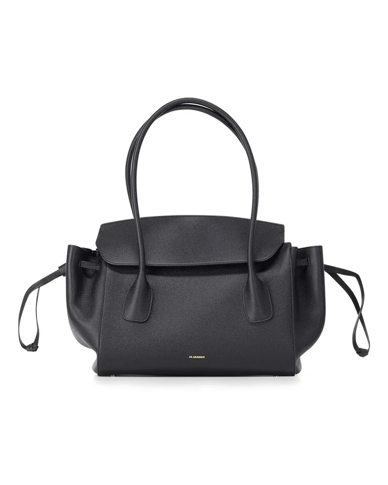 Jil Sander Handtasche Voyage Schwarz