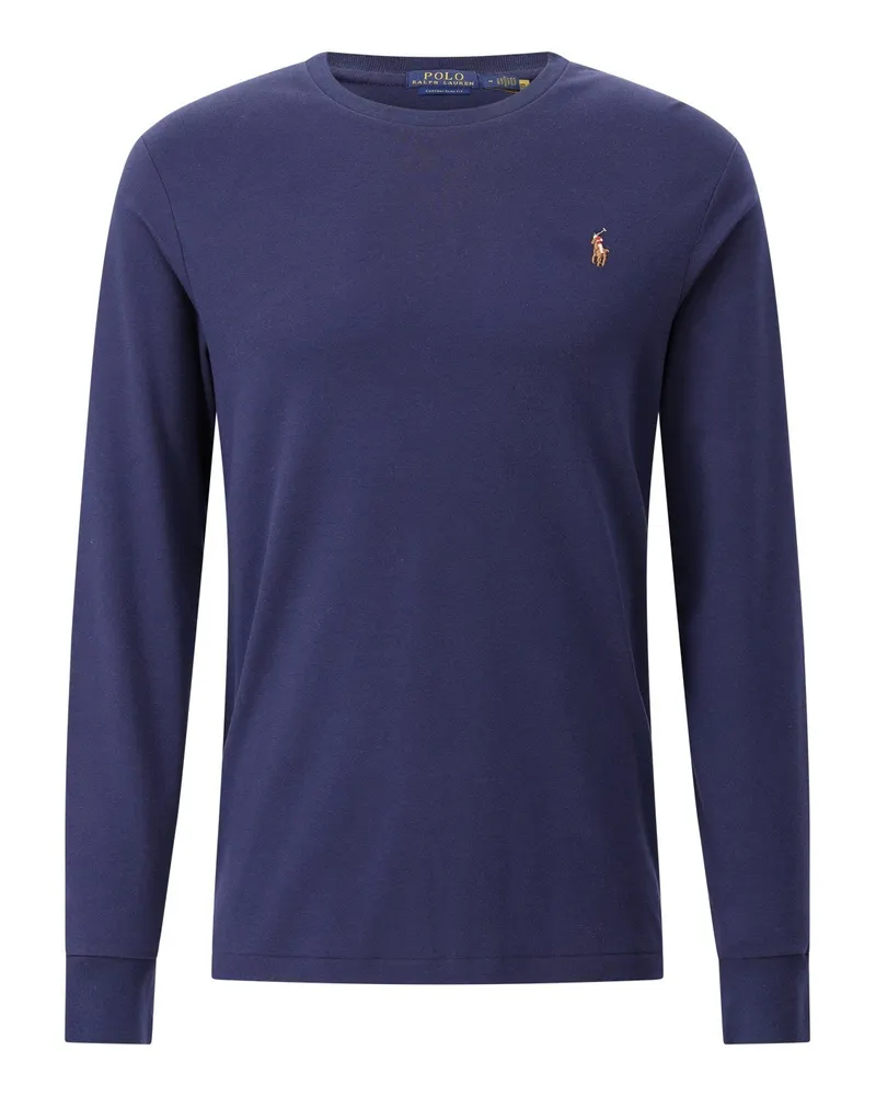 Ralph Lauren Longsleeve mit Logo Dunkelblau