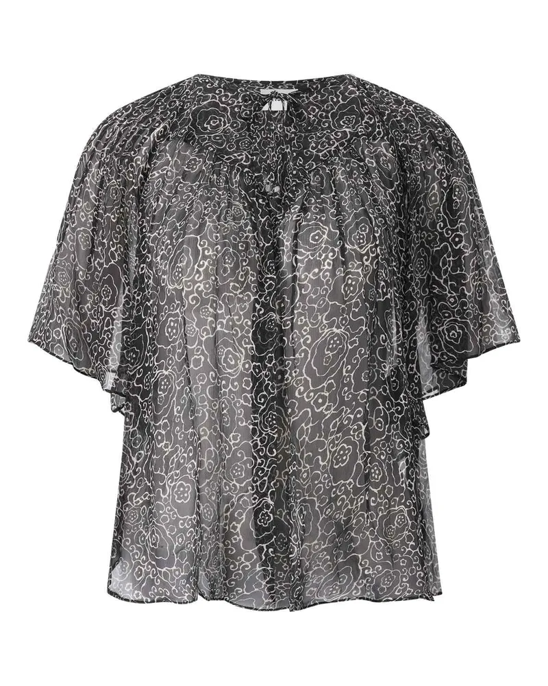 Isabel Marant Blusenshirt Neslya Schwarz