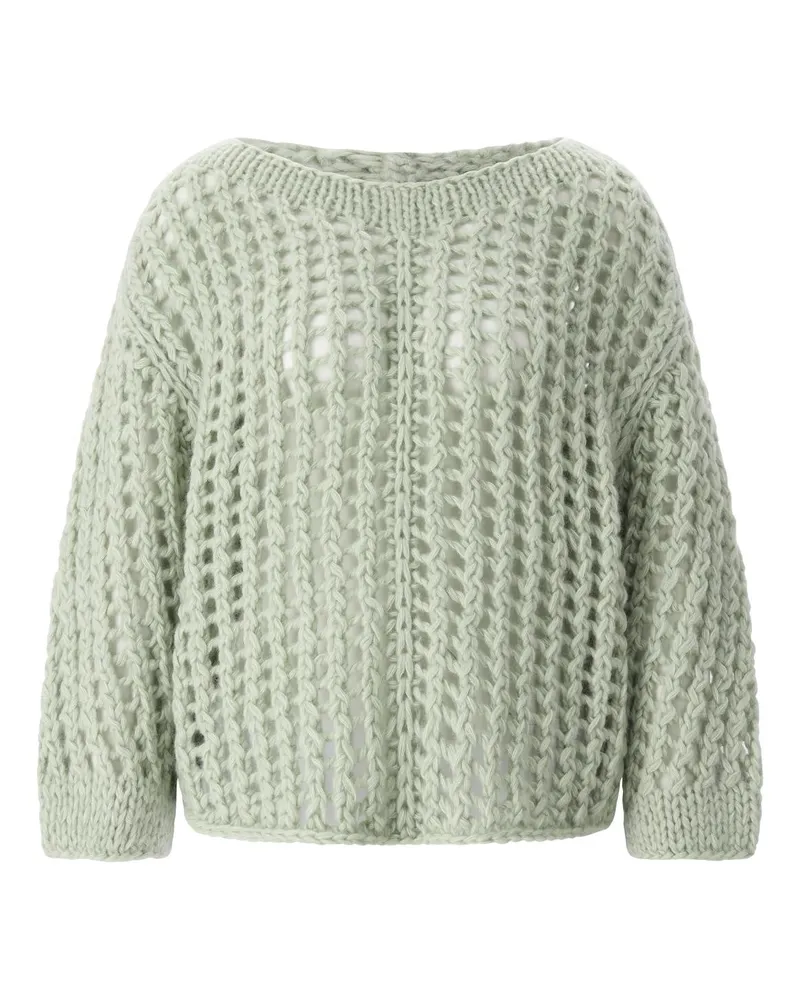 Iris von Arnim Pullover Ivenya aus Kaschmir-Mix Grün