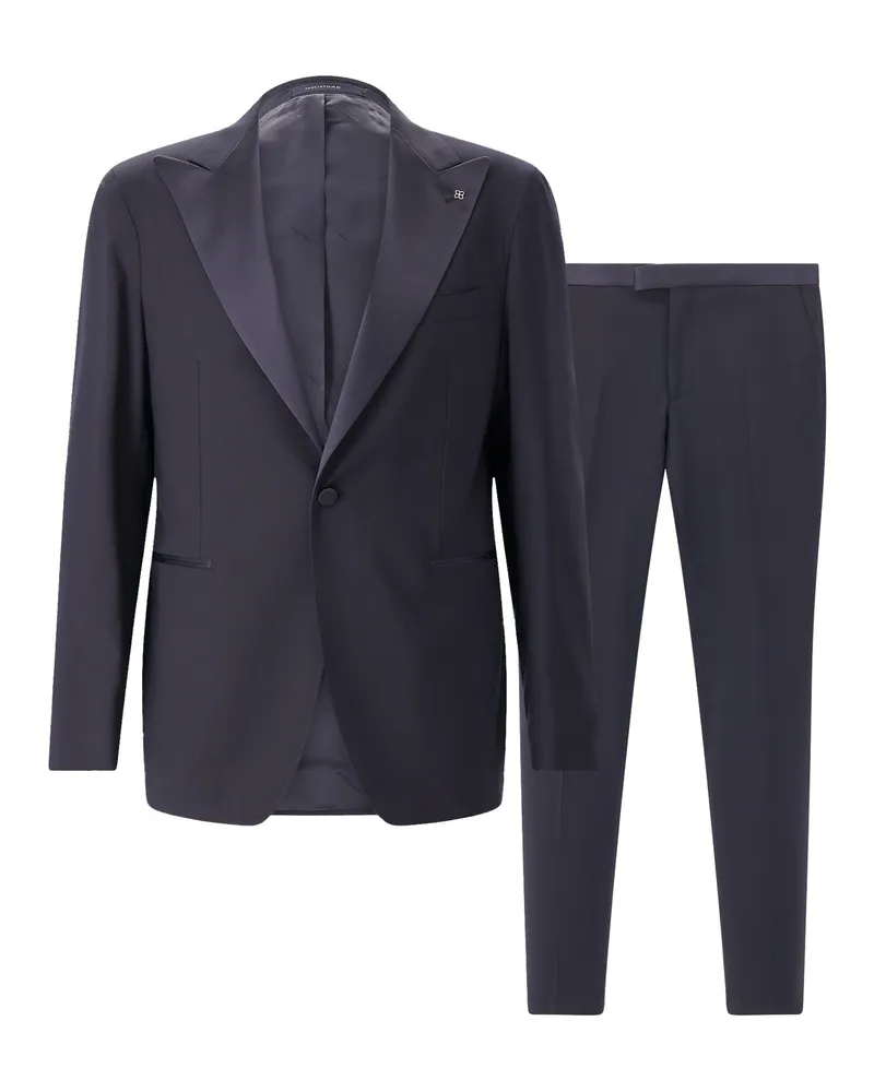 Tagliatore Zweiteiliger Smoking Dunkelblau