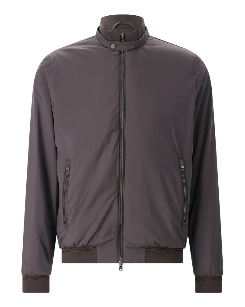 Herno Jacke mit Logo Braun