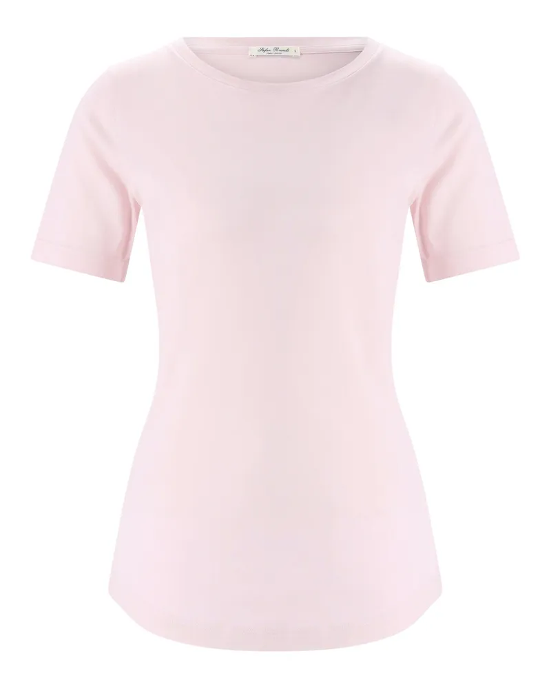 Stefan Brandt T-Shirt Fanny aus Seide Rosa